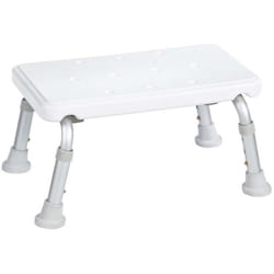 Sapho Accessori Ridder - Sgabello, regolabile in altezza, bianco A0102601