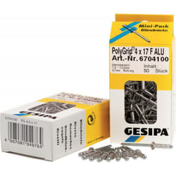 1433852 Rivetto (ø x l) 4.8 mm x 10 mm Acciaio Alluminio 25 pz. - Gesipa