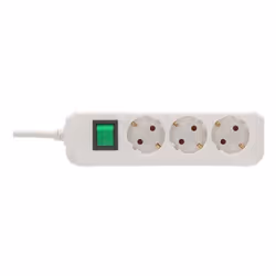 Brennenstuhl 1152920 prolunghe e multiple 5 m 3 presa(e) AC Interno Bianco - Vista aggiuntiva 4