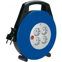 Brennenstuhl Vario Line Nero, Blu 4 presa(e) AC 10 m