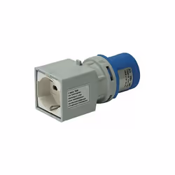 ADATTATORE SPINA CEE E PRESA UNIVERSALE IT Adattatore con spina CEE e presa universale IT Prese:230 V/16 A Numero poli: 3