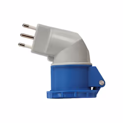 Adattatore da presa civile 16A a presa industriale 3 poli Brennenstuhl 1081570 Adattatore per presa industriale 3 poli con 1 ...