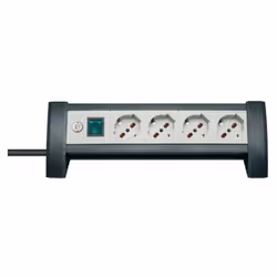 Multipresa Da Tavolo 4 Posti Con Interruttore Brennenstuhl 1156255414 La multipresa da tavolo a 4 posti combina un design sen ...