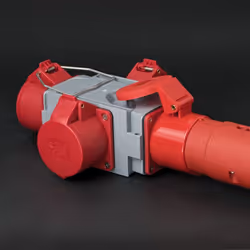 Brennenstuhl 1081640 adattatore per presa di corrente Grigio, Rosso - Vista aggiuntiva 4