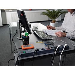 Brennenstuhl - 1159495936 Prese filtrate, serie Secure-Tec, 8 prese italiane 10/16A+Schuko di cui '2 permanenti', 1 'master' e 5 'slave',