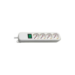 Brennenstuhl - multipresa presa ciabatta brennensthul 4 prese bipasso + schuko (25738)