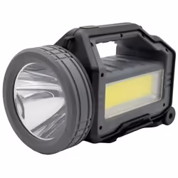 Lampada LED Portatile Ricaricabile 2400 Lumen IP44 Brennenstuhl Illuminazione Professionale a Batteria con Luce Rossa di Emer ...