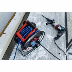 Brennenstuhl 1209830 prolunghe e multiple 50 m 3 presa(e) AC Esterno Nero, Blu, Rosso - Vista aggiuntiva 4