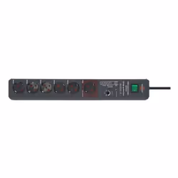 Brennenstuhl 1159490966 prolunghe e multiple 3 m 6 presa(e) AC Interno Antracite - Vista aggiuntiva 8