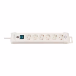 Brennenstuhl 1952260100 prolunghe e multiple 3 m 6 presa(e) AC Interno Bianco