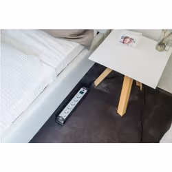 Brennenstuhl 1951560100 prolunghe e multiple 3 m 6 presa(e) AC Interno Nero, Verde chiaro - Vista aggiuntiva 4