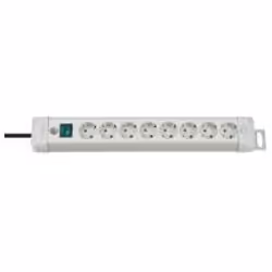 Brennenstuhl 1955580100, 3 m, Grigio, 8 presa(e) AC, Grigio