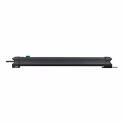 Brennenstuhl 1951580101 Regleta, 230 V, Negro y Gris Claro, 49 cm prolunghe e multiple 5 m 8 presa(e) AC Interno Nero, Verde chiaro - Vista aggiuntiva 7
