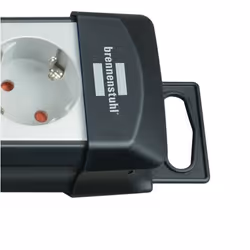 Brennenstuhl 1951500100 prolunghe e multiple 3 m 10 presa(e) AC Interno Nero, Verde chiaro - Vista aggiuntiva 5