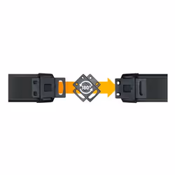Brennenstuhl 1951500100 prolunghe e multiple 3 m 10 presa(e) AC Interno Nero, Verde chiaro - Vista aggiuntiva 6