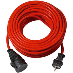 Brennenstuhl 1169840 prolunghe e multiple 25 m 1 presa(e) AC Rosso