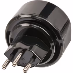 Brennenstuhl 1508642 adattatore per presa di corrente Tipo J (CH) Nero