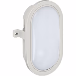 Brennenstuhl 1270790, Superficie, Ovale, 6400 K, IP44, Bianco