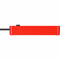 Brennenstuhl 1153240070 prolunghe e multiple 1,5 m 4 presa(e) AC Interno Nero, Rosso - Vista aggiuntiva 8