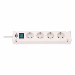 Brennenstuhl 1150650124 prolunghe e multiple 1,5 m 4 presa(e) AC Interno Bianco - Vista aggiuntiva 4