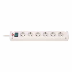 Brennenstuhl 1150650124 prolunghe e multiple 1,5 m 4 presa(e) AC Interno Bianco - Vista aggiuntiva 5