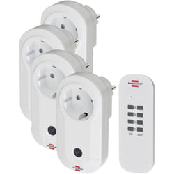 Brennenstuhl - Comfort-Line 1507050 senza fili Kit di prese Ambiente interno 1000 w
