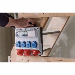 Brennenstuhl 1154890010 unità di distribuzione dell'energia (PDU) Bianco