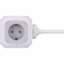 Brennenstuhl 1150090 prolunghe e multiple 1,4 m 4 presa(e) AC Interno Bianco - Vista aggiuntiva 4
