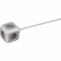 Brennenstuhl 1150090 prolunghe e multiple 1,4 m 4 presa(e) AC Interno Bianco - Vista aggiuntiva 5