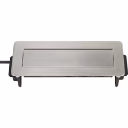 Brennenstuhl 1396200113 prolunghe e multiple 2 m 3 presa(e) AC Interno Nero, Acciaio inox - Vista aggiuntiva 5