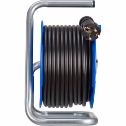 Brennenstuhl 1079180600 prolunghe e multiple 15 m 3 presa(e) AC Interno Nero, Blu, Bianco