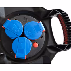 Brennenstuhl 1169710100 prolunghe e multiple 10 m 3 presa(e) AC Esterno Nero, Rosso - Vista aggiuntiva 4