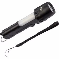 Brennenstuhl 1178690, Torcia elettrica a pressione, Nero, Grigio, Metallo, Pulsanti, IP54, LED