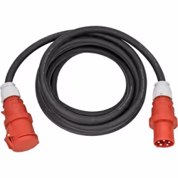 Brennenstuhl 1167630200, 20 m, Esterno, IP44, Neoprene, Gomma, Nero, Rosso, 1 presa(e) AC