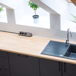 Brennenstuhl 1153590410 prolunghe e multiple 2 m 4 presa(e) AC Interno Nero, Argento - Vista aggiuntiva 7