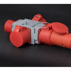 Brennenstuhl 1081670 adattatore per presa di corrente Grigio, Rosso - Vista aggiuntiva 4