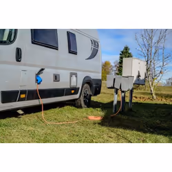 Brennenstuhl H07RN-F 3G2,5 1167650510 Adattatore CEE 16 A 230 V prolunghe e multiple 10 m 1 presa(e) AC Esterno Nero, Blu, Arancione - Vista aggiuntiva 5
