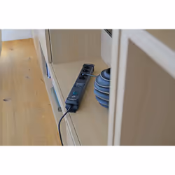 Brennenstuhl 1951140300 prolunghe e multiple 1,8 m 4 presa(e) AC Interno Nero - Vista aggiuntiva 5