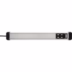 Brennenstuhl 1391010610 prolunghe e multiple 3 m 6 presa(e) AC Interno Nero, Argento - Vista aggiuntiva 4