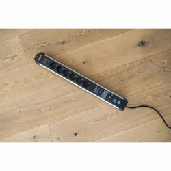 Brennenstuhl 1391010620 prolunghe e multiple 3 m 6 presa(e) AC Interno Nero, Argento - Vista aggiuntiva 7