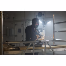 Brennenstuhl 1173700008 luce da lavoro Nero, Argento LED 100 W - Vista aggiuntiva 5