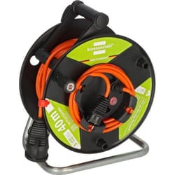 Brennenstuhl 1188500 Kabeltrommel 38 m Orange Schutzkontakt-Stecker