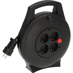Brennenstuhl 1093900 prolunghe e multiple 10 m 4 presa(e) AC Interno Nero