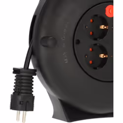 Brennenstuhl 1093900 prolunghe e multiple 10 m 4 presa(e) AC Interno Nero - Vista aggiuntiva 5