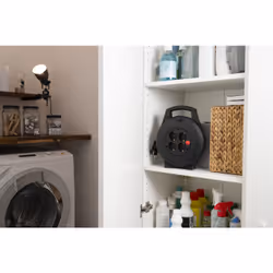 Brennenstuhl 1093900 prolunghe e multiple 10 m 4 presa(e) AC Interno Nero - Vista aggiuntiva 8
