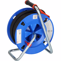 Brennenstuhl 1182720010 prolunghe e multiple 30 m 3 presa(e) AC Esterno Nero, Blu, Grigio, Rosso