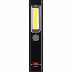 Brennenstuhl 1175590100, Torcia a mano, Nero, Metallo, Pulsanti, IP20, COB LED