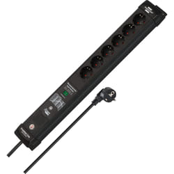 Brennenstuhl 1951160611 Presa elettrica intelligente 6 presa(e) AC 1,8 m Nero