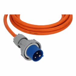 Brennenstuhl 1167670205 prolunghe e multiple 2 m 3 presa(e) AC Esterno Arancione, Blu, Grigio - Vista aggiuntiva 4