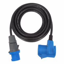 Brennenstuhl 1168650510 prolunghe e multiple 10 m 2 presa(e) AC Esterno Nero, Blu - Vista aggiuntiva 2